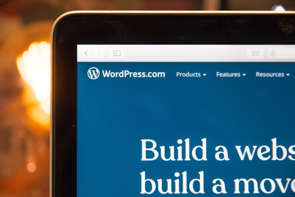 WordPress care plan screen